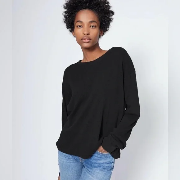 RE/DONE Thermal Long Sleeve Tee - - Picture 1 of 3